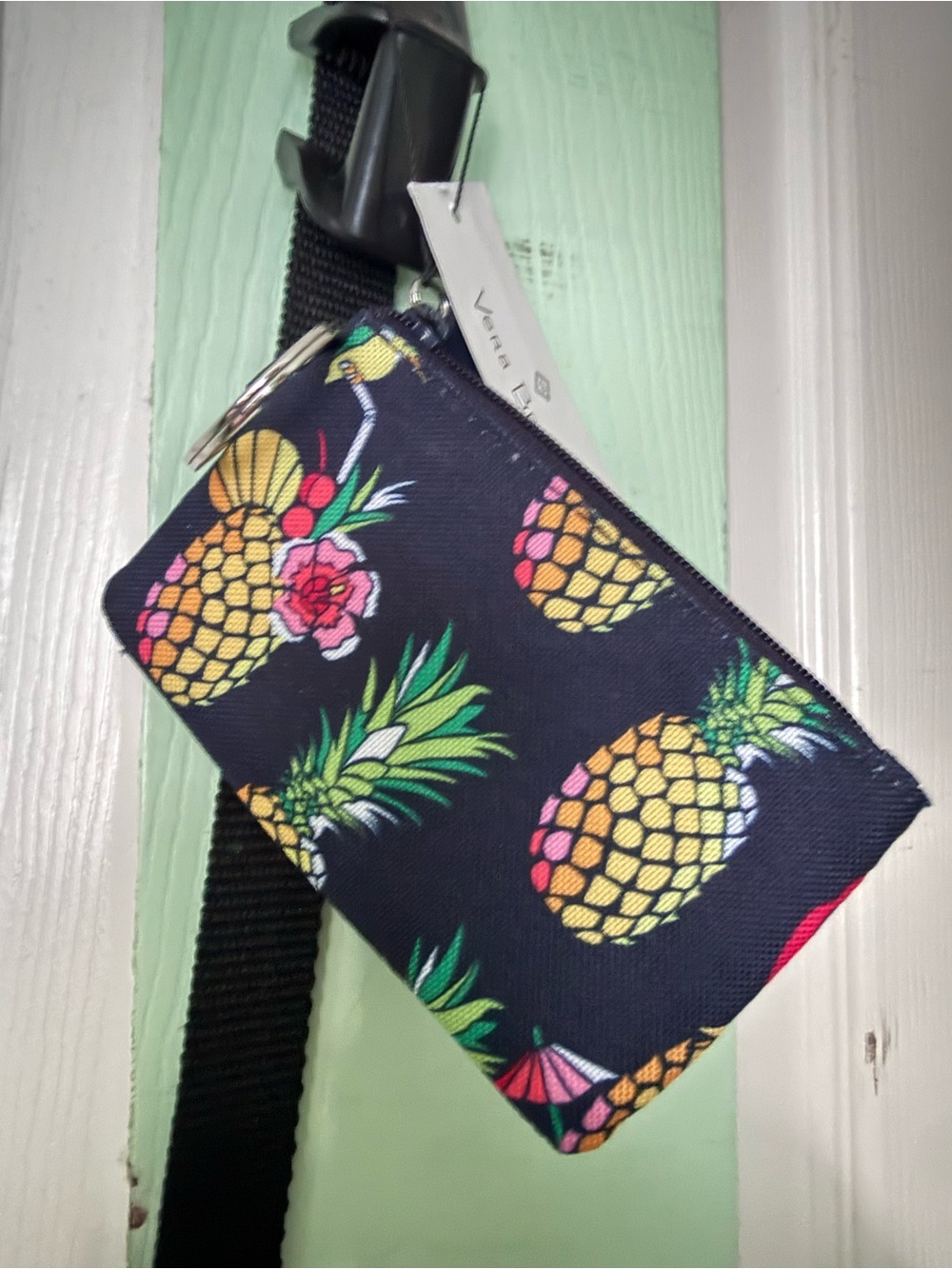 *NEW* Vera Bradley Toucan Party Pineapple Zip Coin Wallet